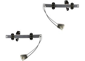 Par De Elevadores De Cristal Manuales Delanteros Sin Motor