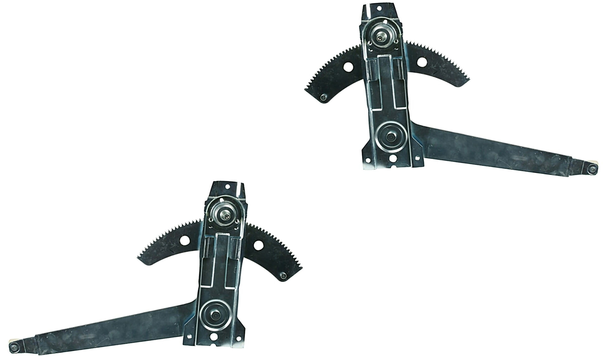 Par De Elevadores De Cristal Manuales Delanteros Sin Motor