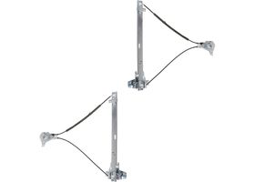 Par De Elevadores De Cristal Manuales Delanteros Sin Motor