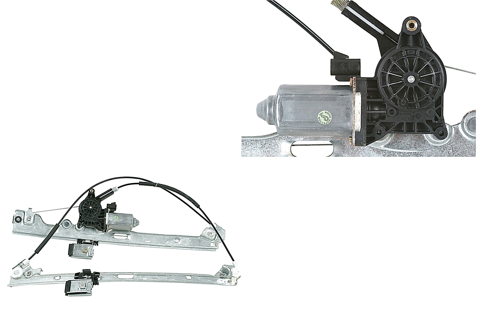 Par De Elevadores De Cristal Eléctricos Delanteros Con Motor