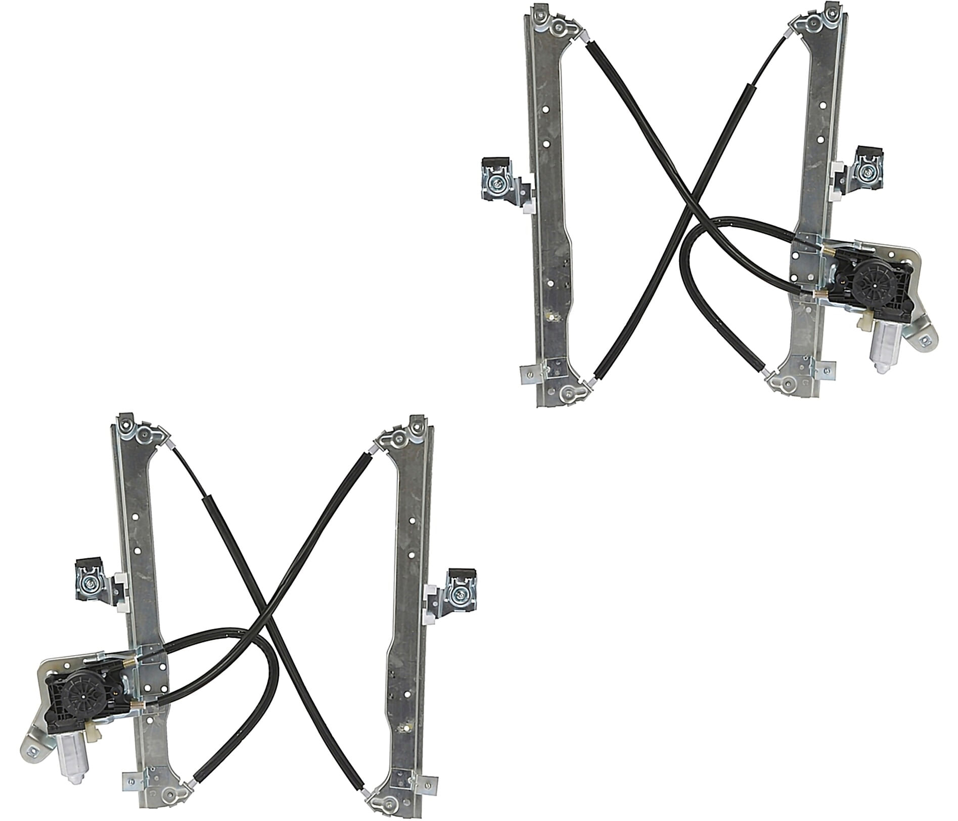 Par De Elevadores De Cristal Eléctricos Traseros Con Motor
