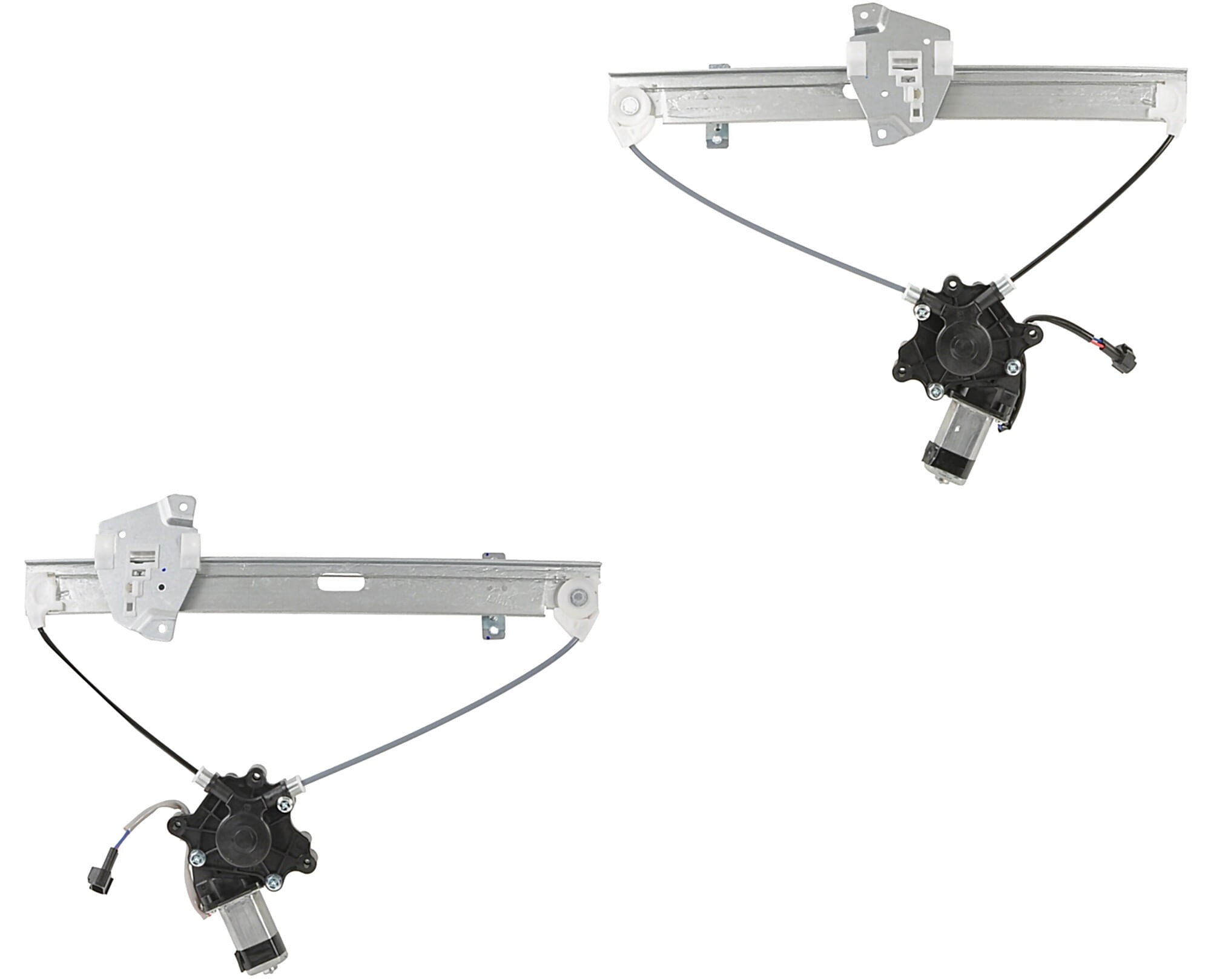 Par De Elevadores De Cristal Eléctricos Traseros Con Motor