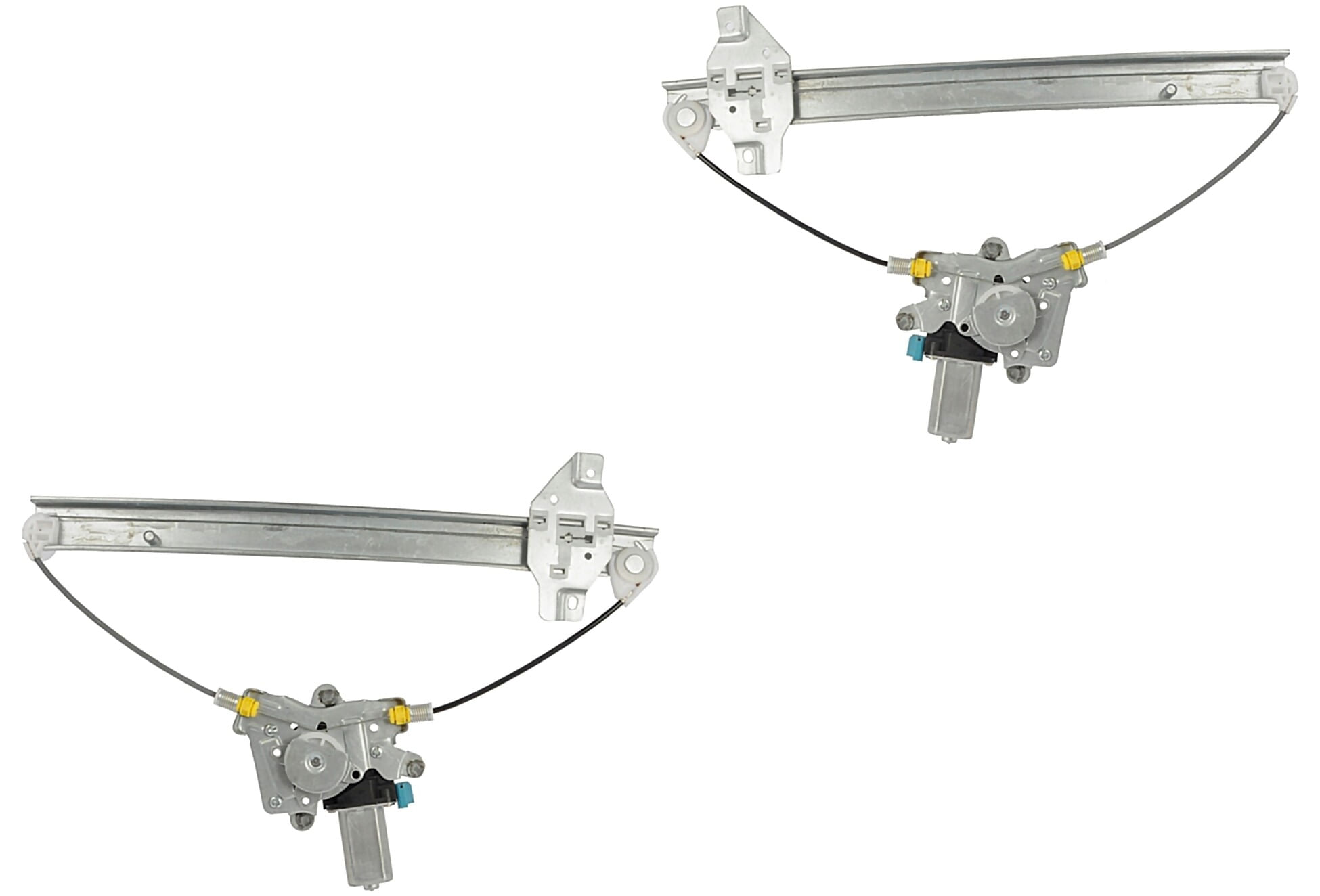 Par De Elevadores De Cristal Eléctricos Traseros Con Motor