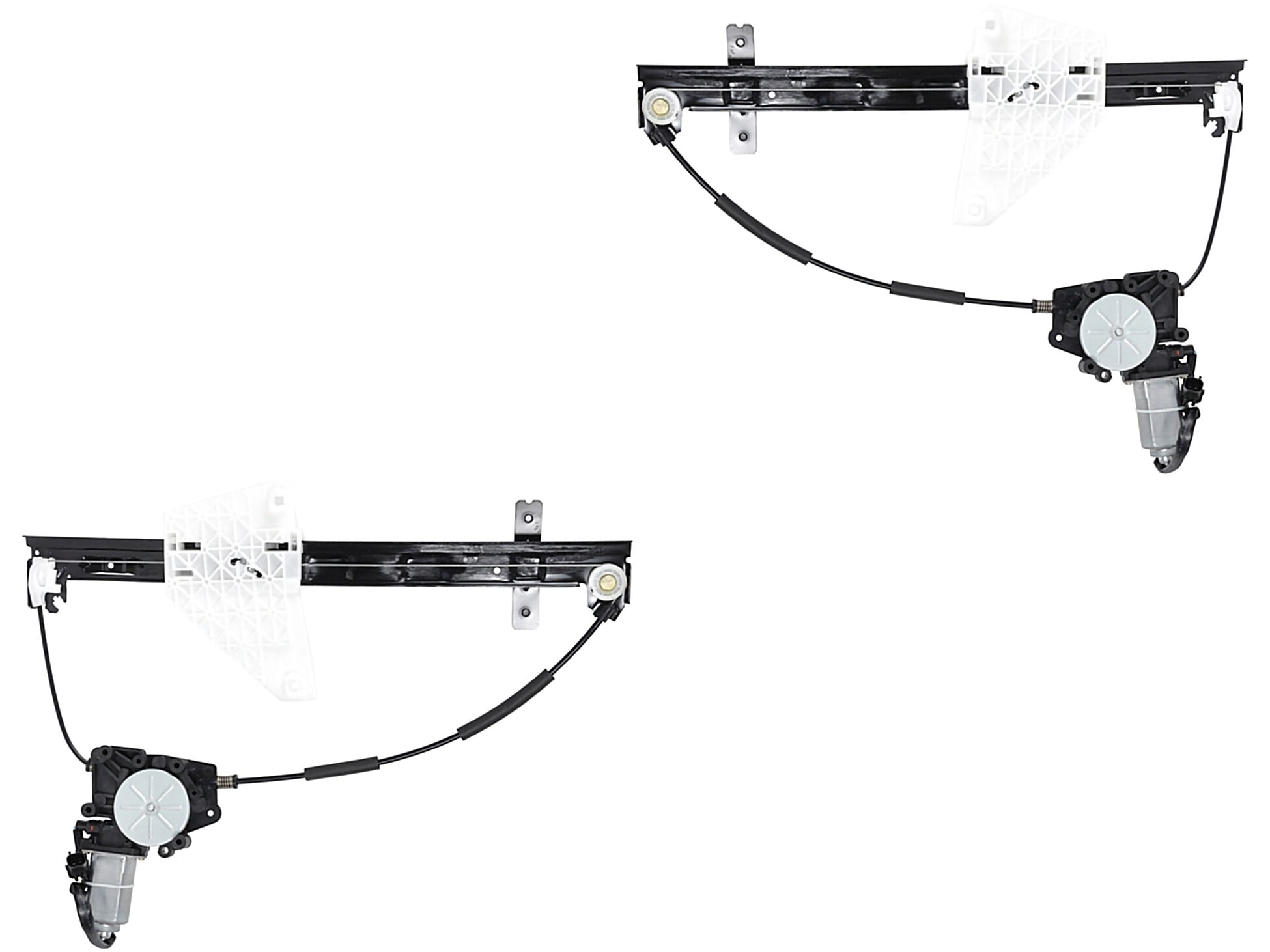 Par De Elevadores De Cristal Eléctricos Traseros Con Motor