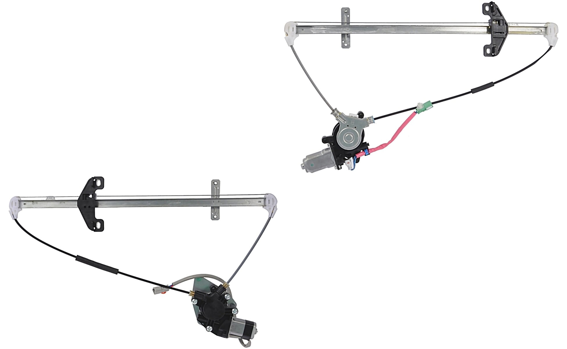 Par De Elevadores De Cristal Eléctricos Traseros Con Motor