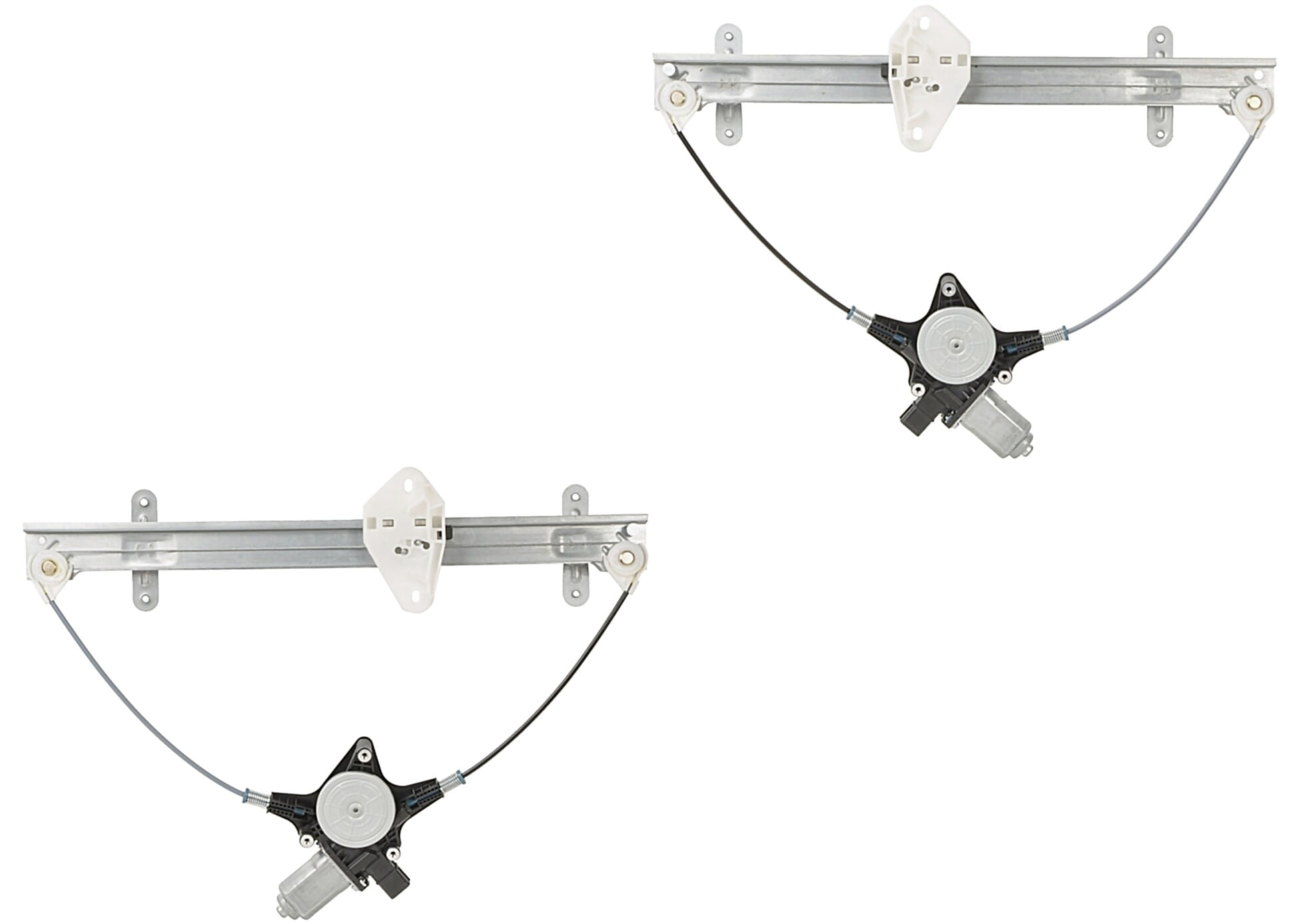 Par De Elevadores De Cristal Eléctricos Traseros Con Motor