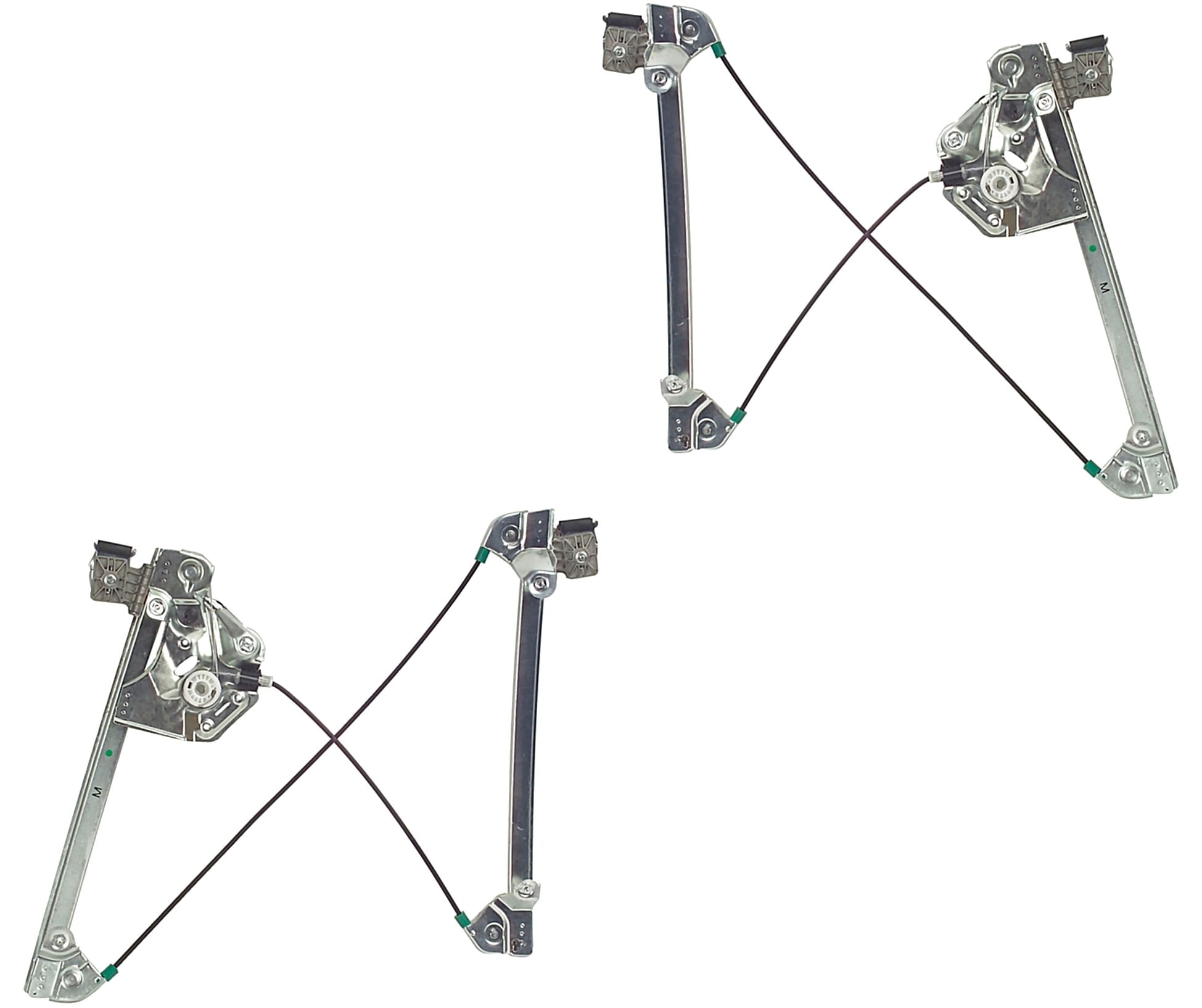 Par De Elevadores De Cristal Eléctricos Delanteros Sin Motor