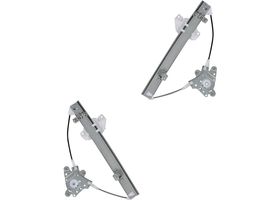 Par De Elevadores De Cristal Eléctricos Traseros Sin Motor