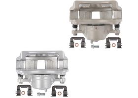 Par De Calipers De Freno Con Soporte Delanteros