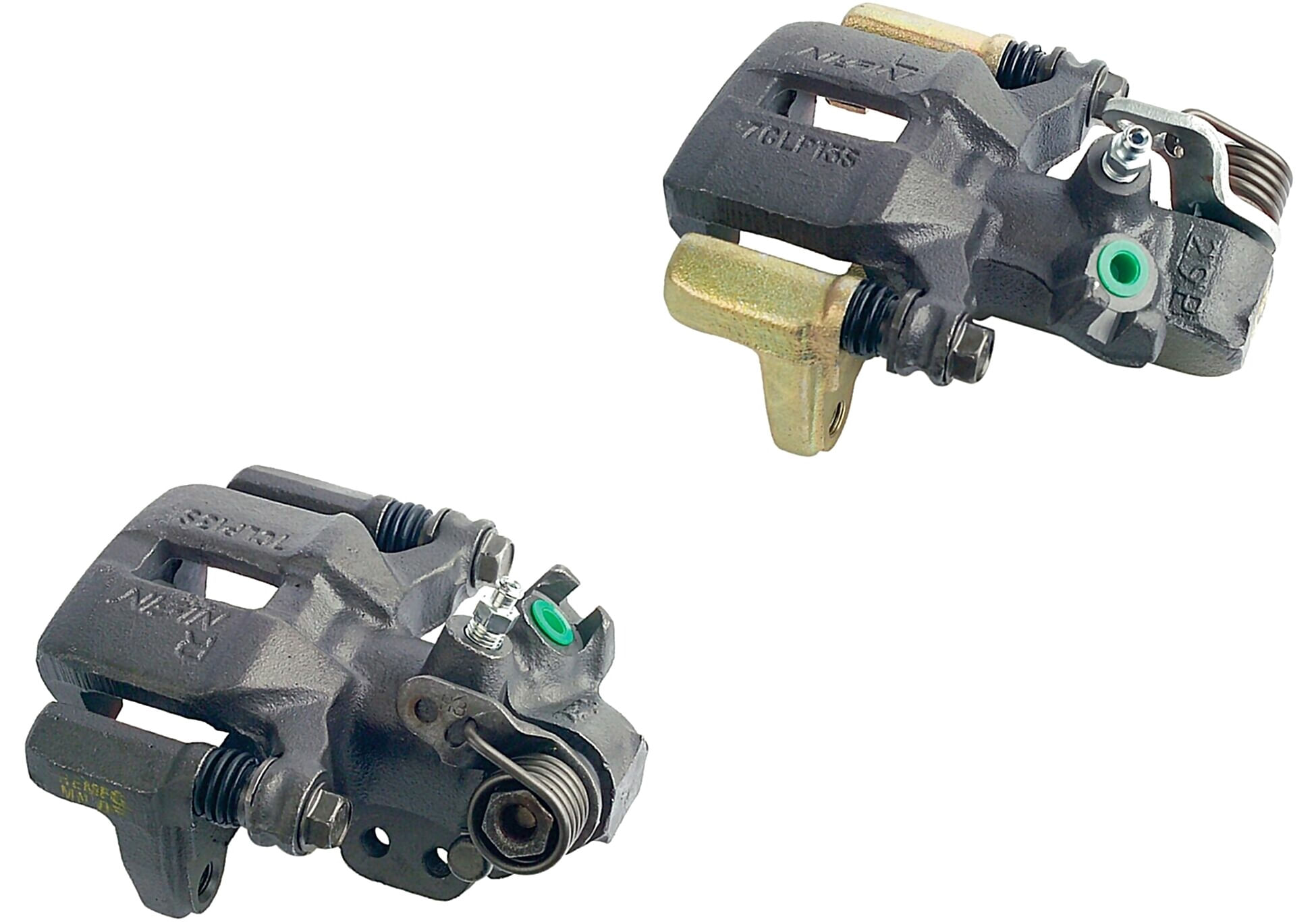 Par De Calipers De Freno Con Soporte Traseros
