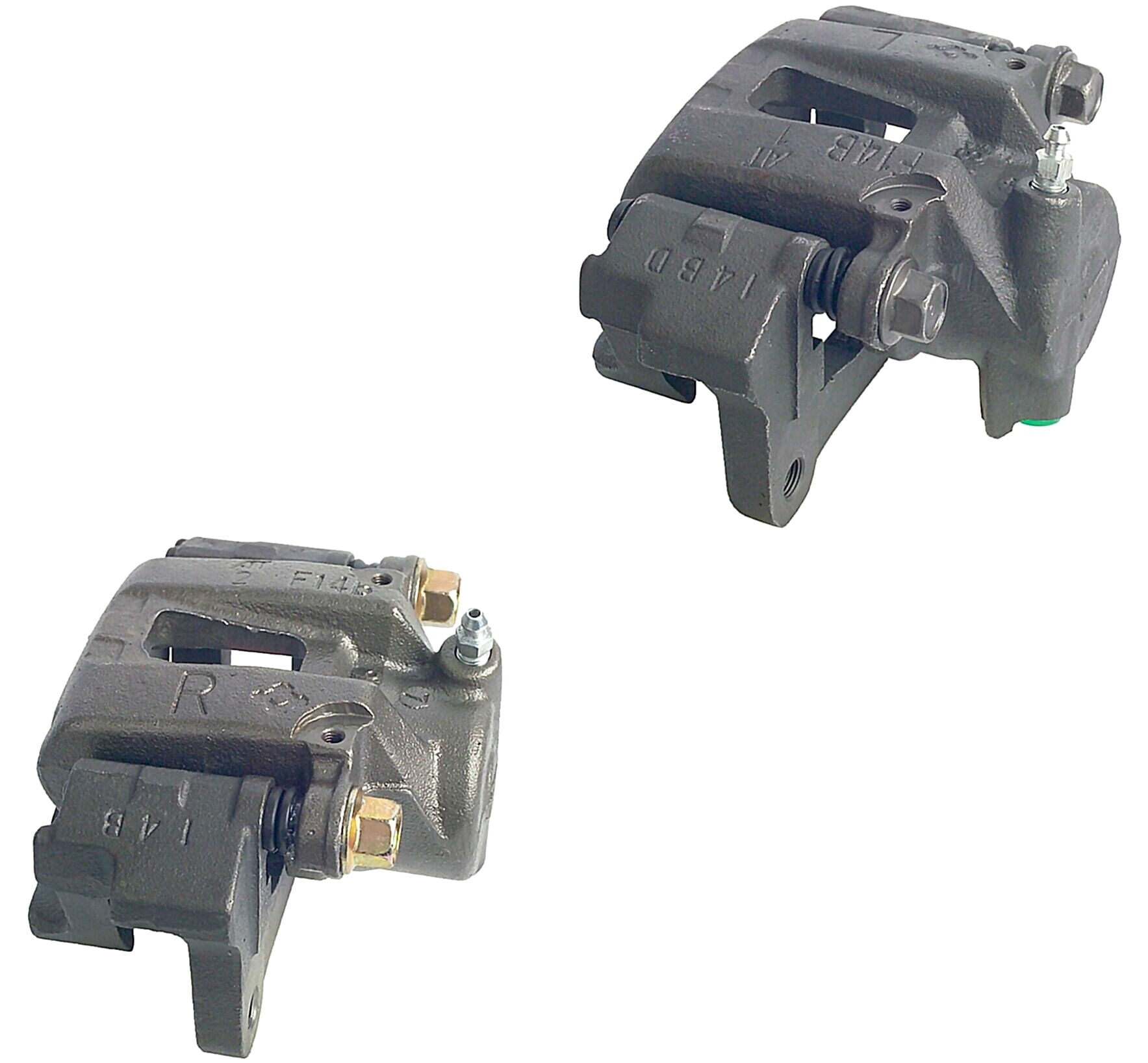 Par De Calipers De Freno Con Soporte Traseros