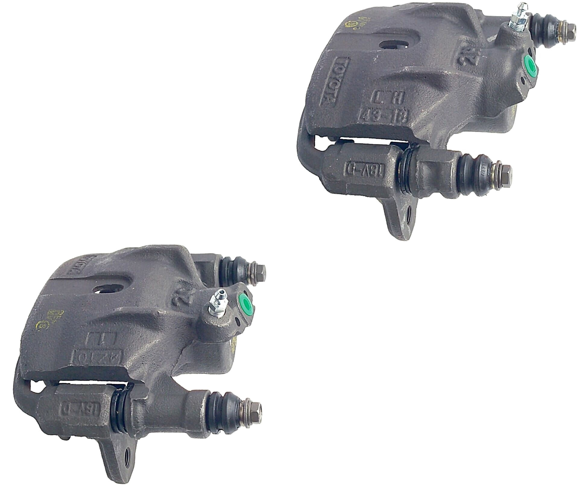 Par De Calipers De Freno Con Soporte Traseros