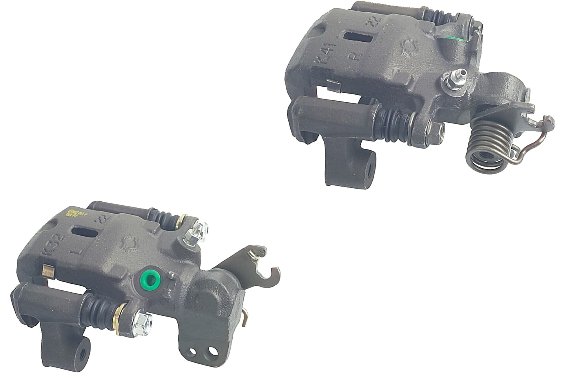 Par De Calipers De Freno Con Soporte Traseros