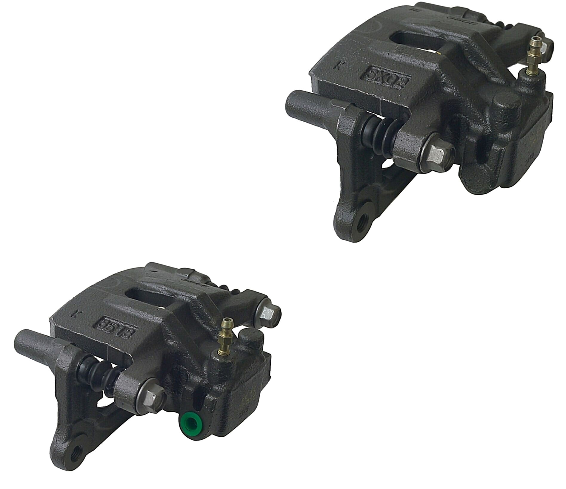 Par De Calipers De Freno Con Soporte Traseros