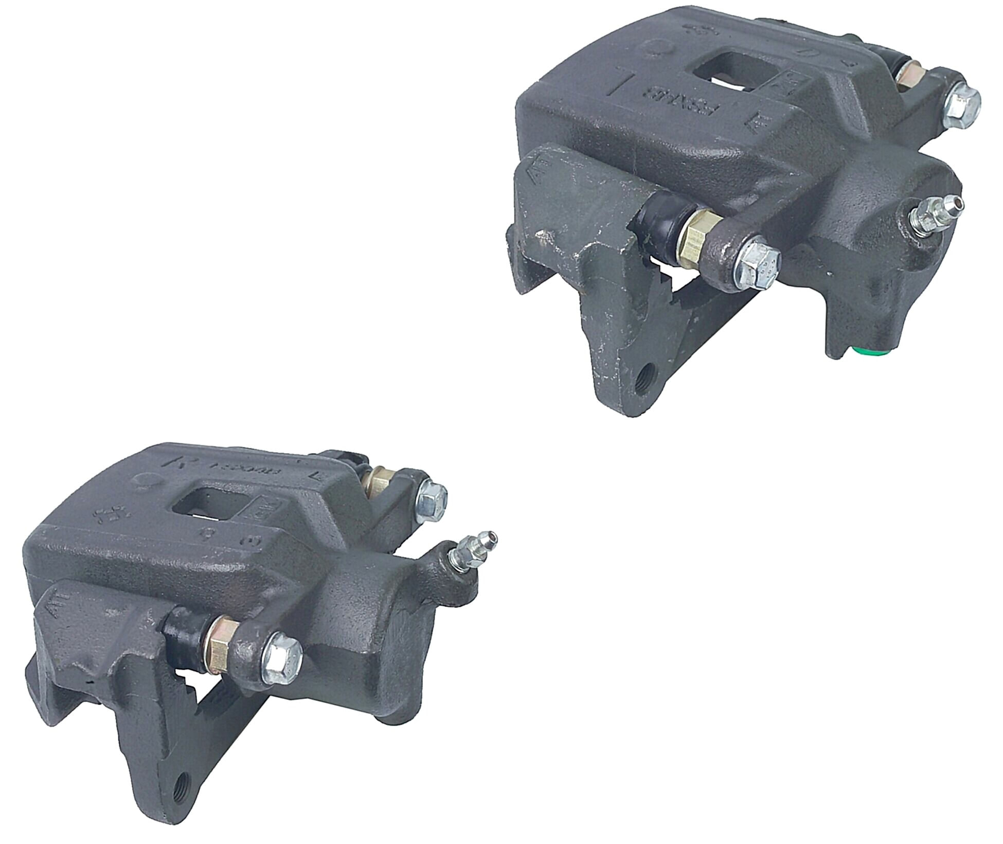 Par De Calipers De Freno Con Soporte Traseros