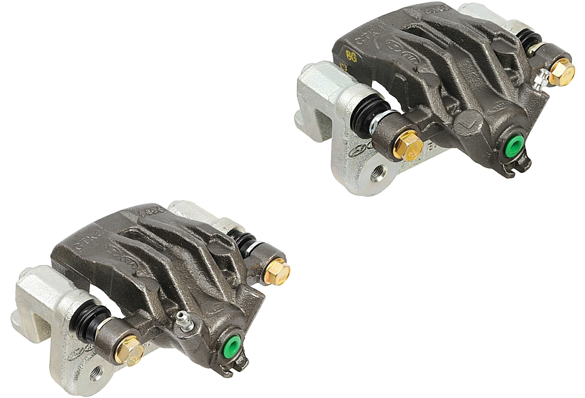 Par De Calipers De Freno Con Soporte Traseros