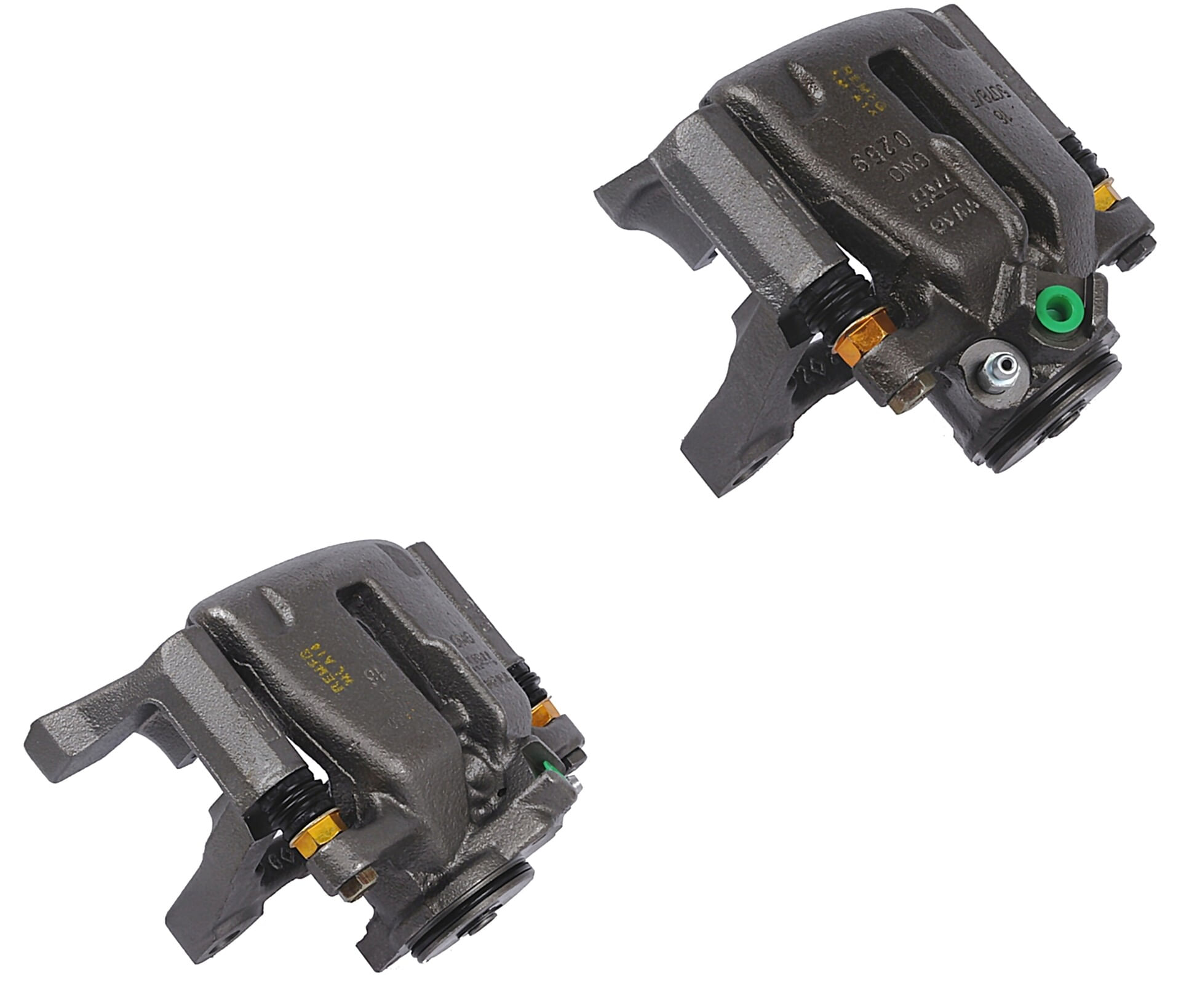 Par De Calipers De Freno Con Soporte Traseros