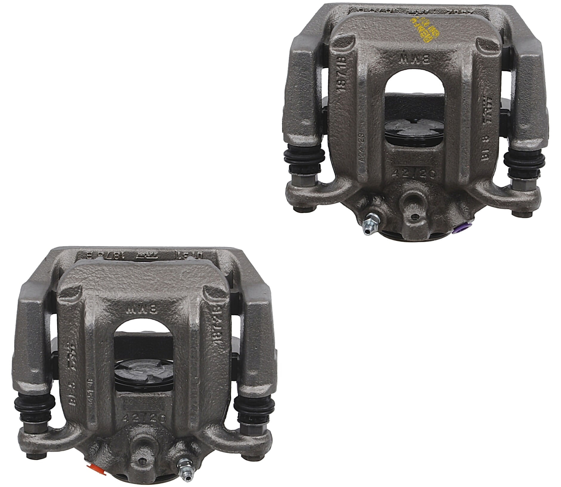 Par De Calipers De Freno Con Soporte Traseros