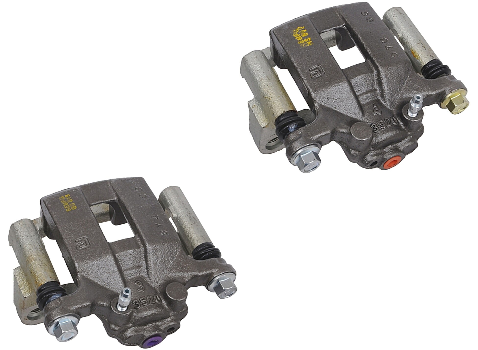 Par De Calipers De Freno Con Soporte Traseros