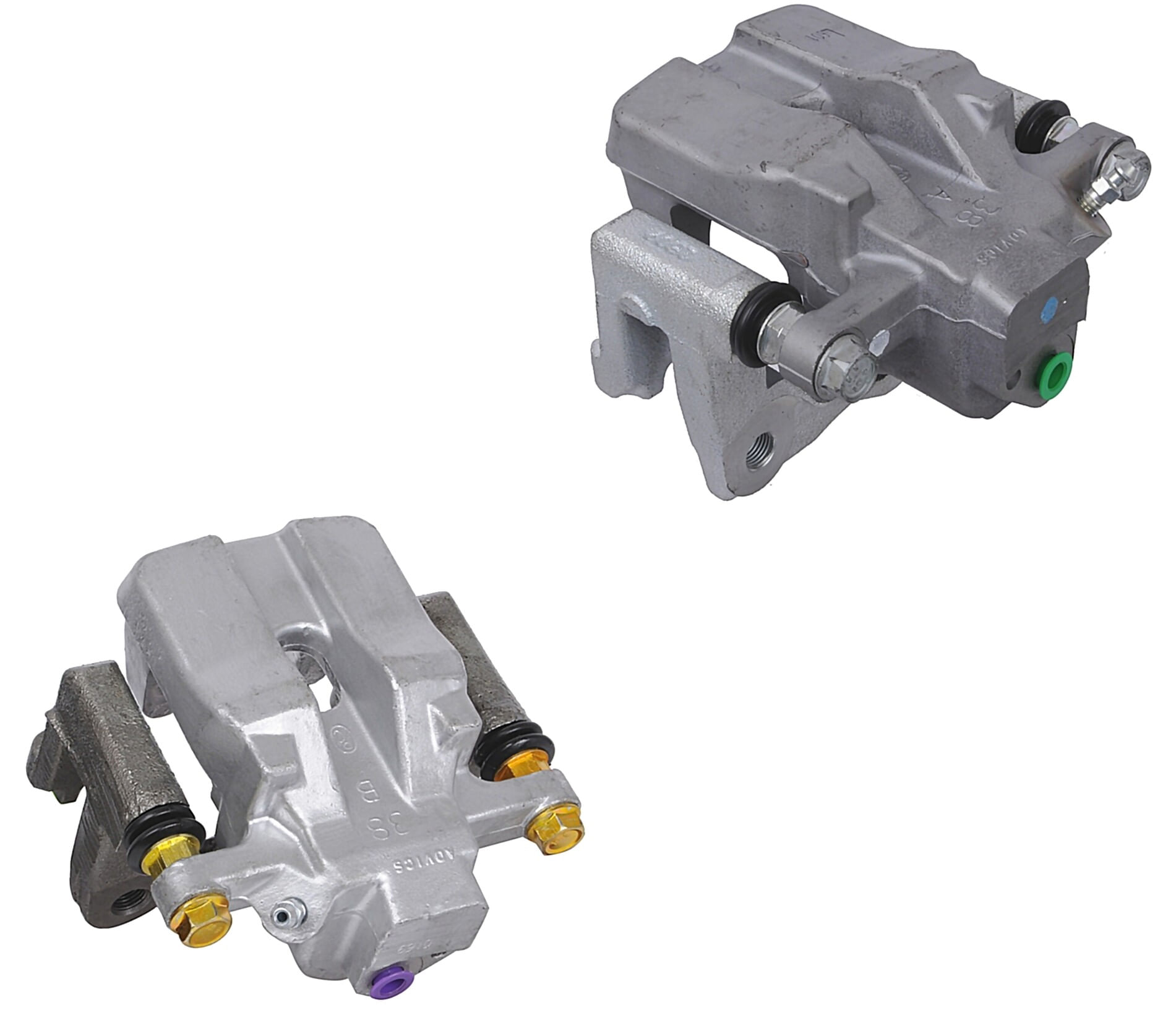 Par De Calipers De Freno Con Soporte Traseros