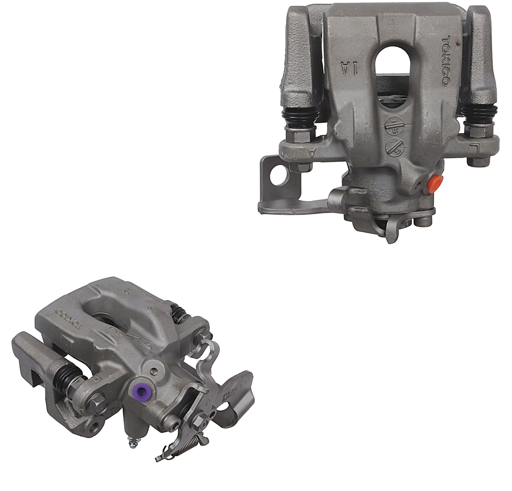 Par De Calipers De Freno Con Soporte Traseros