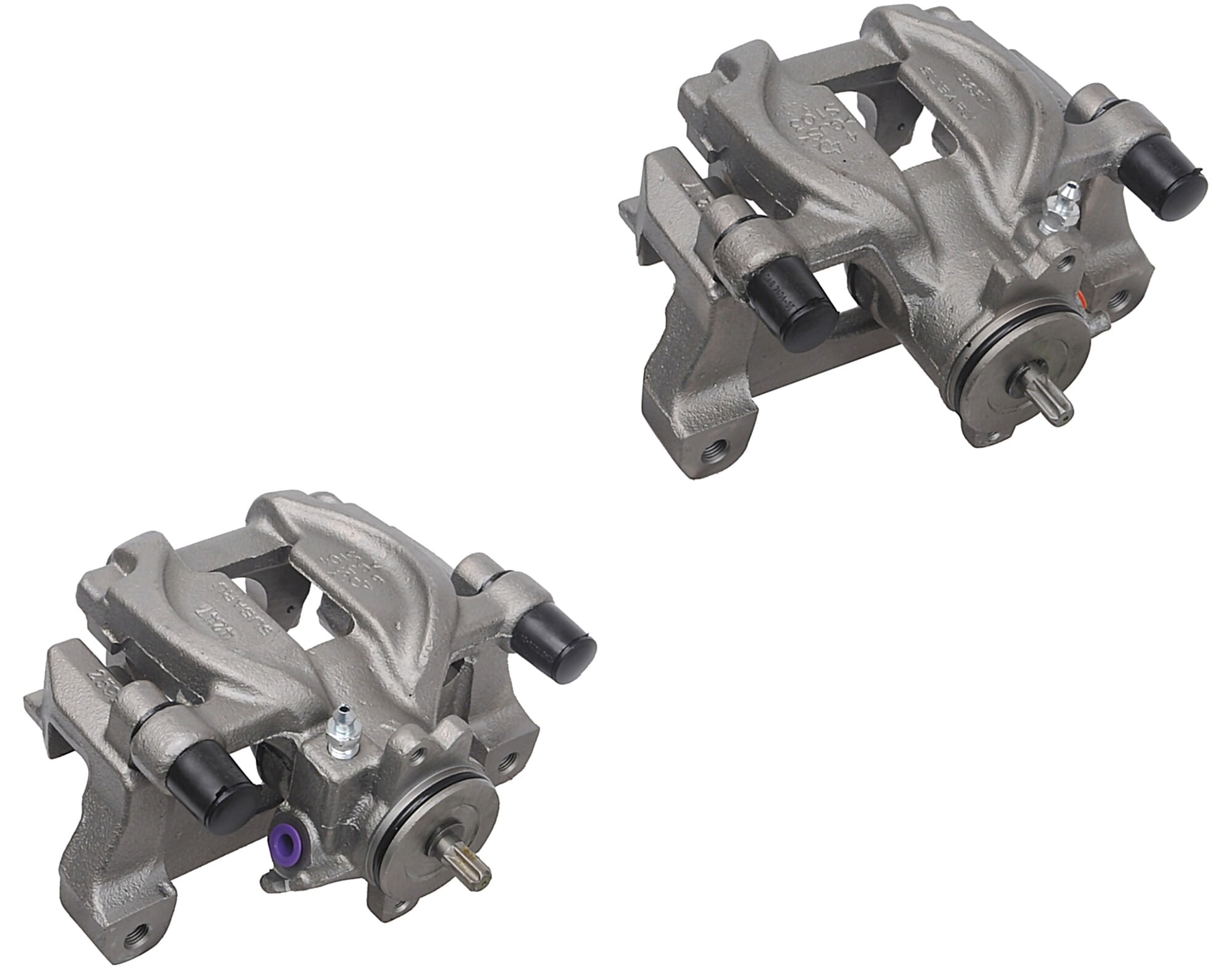 Par De Calipers De Freno Con Soporte Traseros