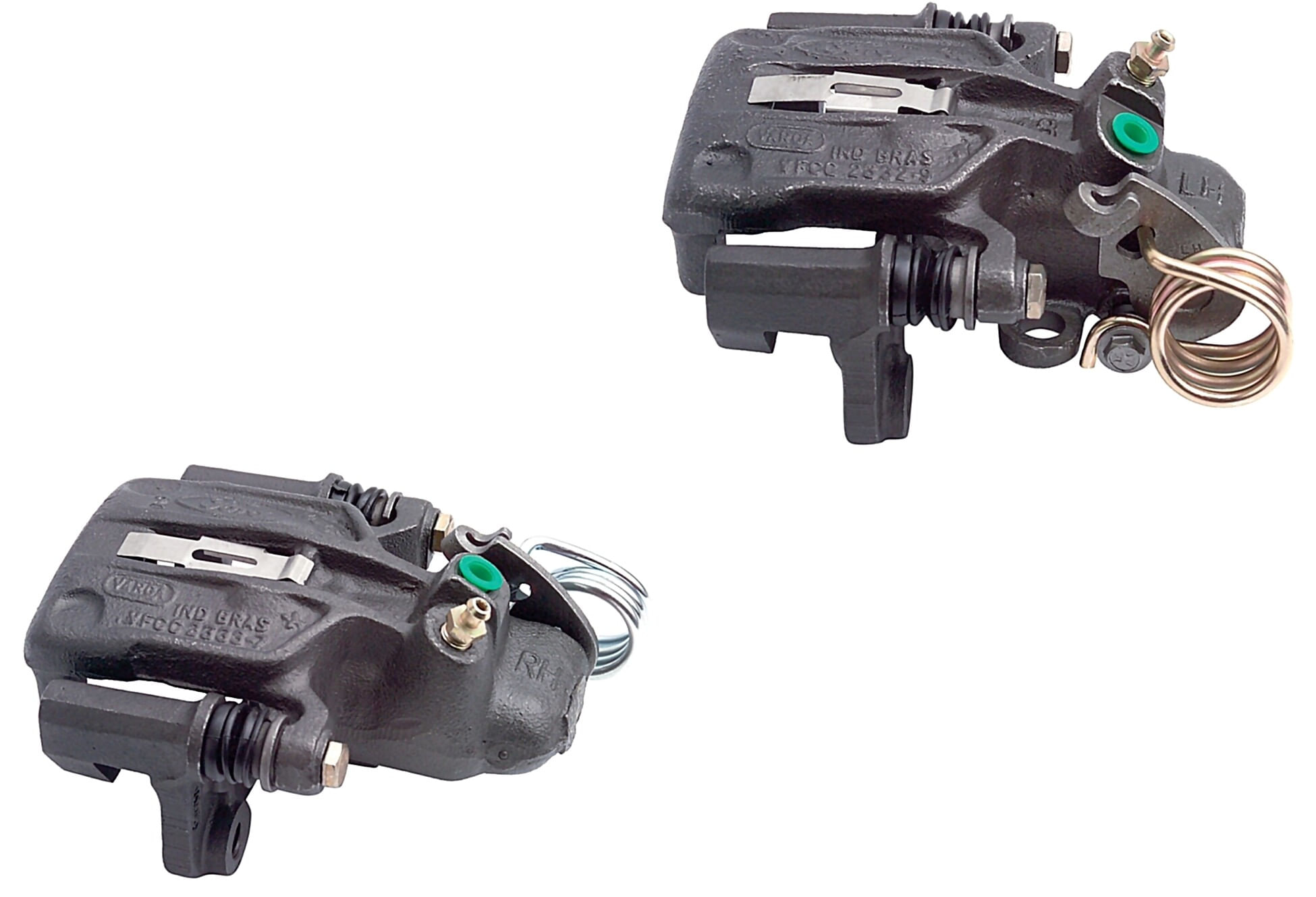 Par De Calipers De Freno Con Soporte Traseros