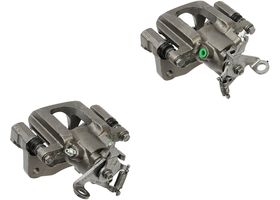 Par De Calipers De Freno Con Soporte Traseros