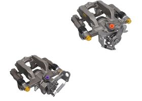 Par De Calipers De Freno Con Soporte Traseros