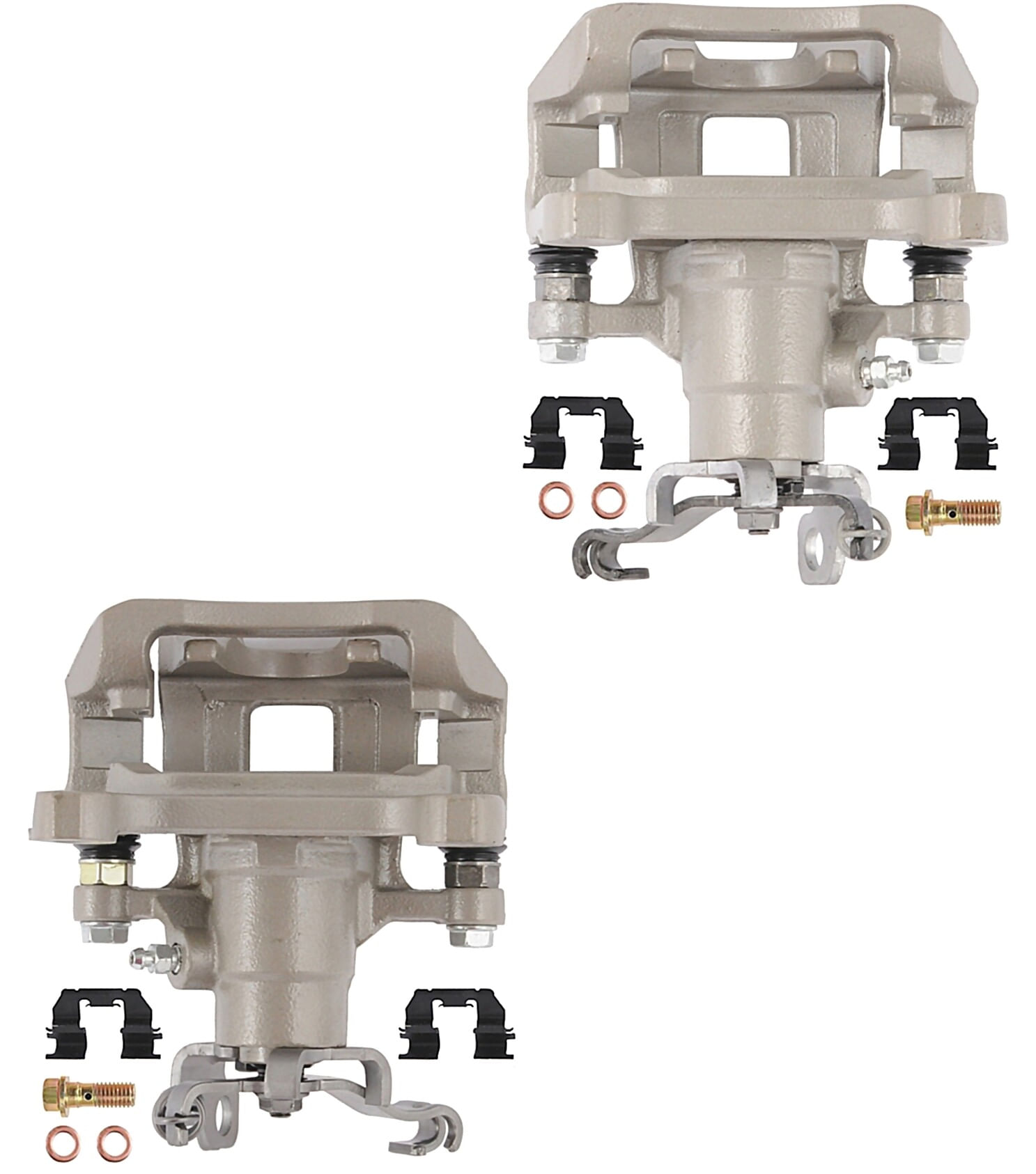 Par De Calipers De Freno Con Soporte Traseros
