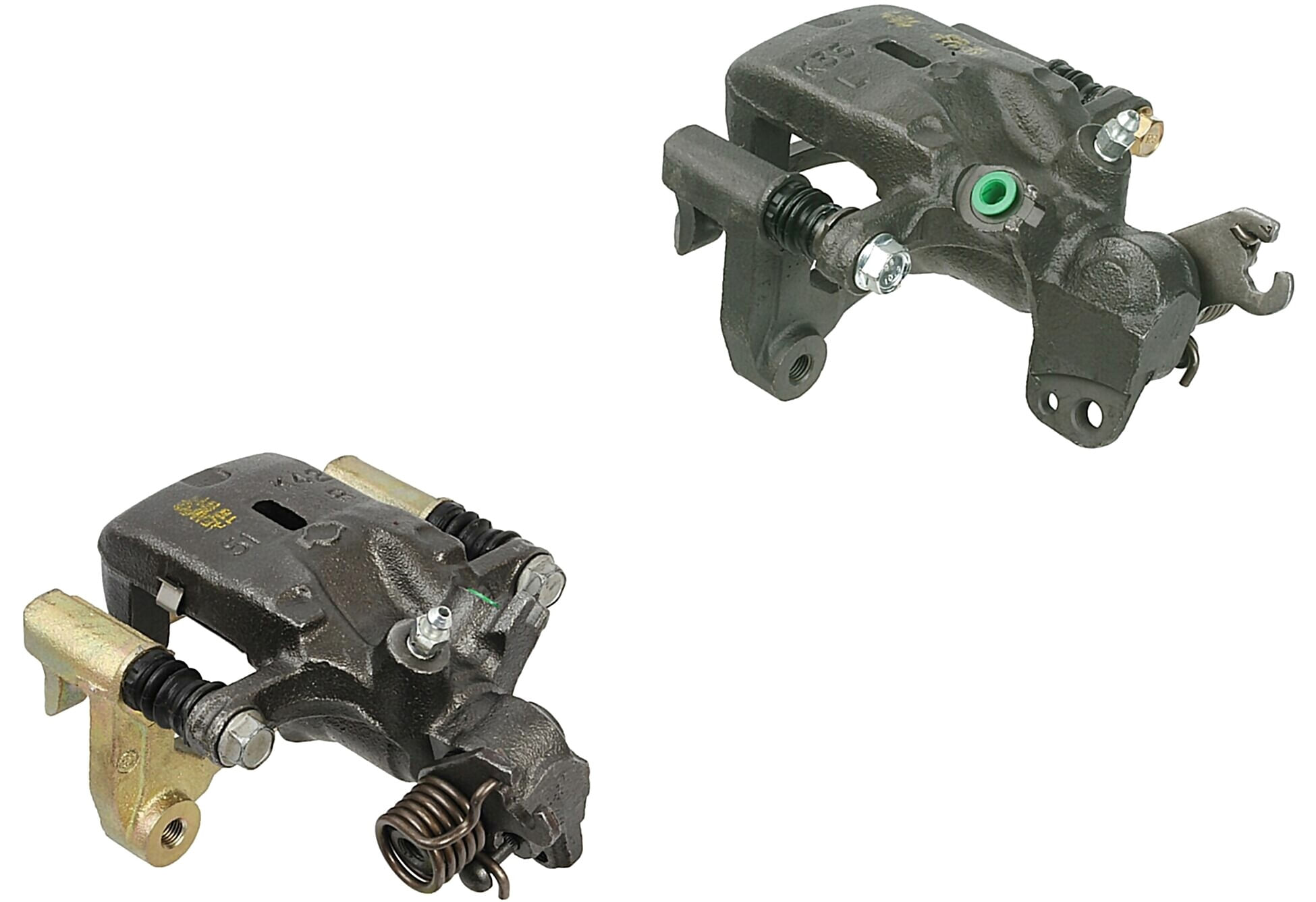 Par De Calipers De Freno Con Soporte Traseros