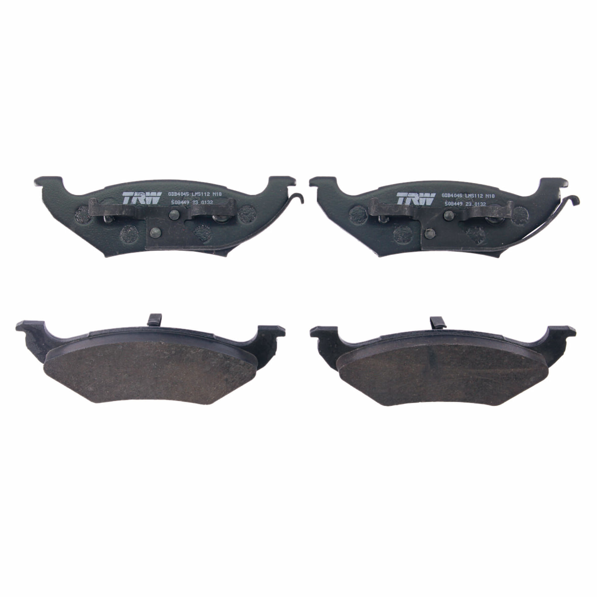 Balatas Bajos Metales Traseras
