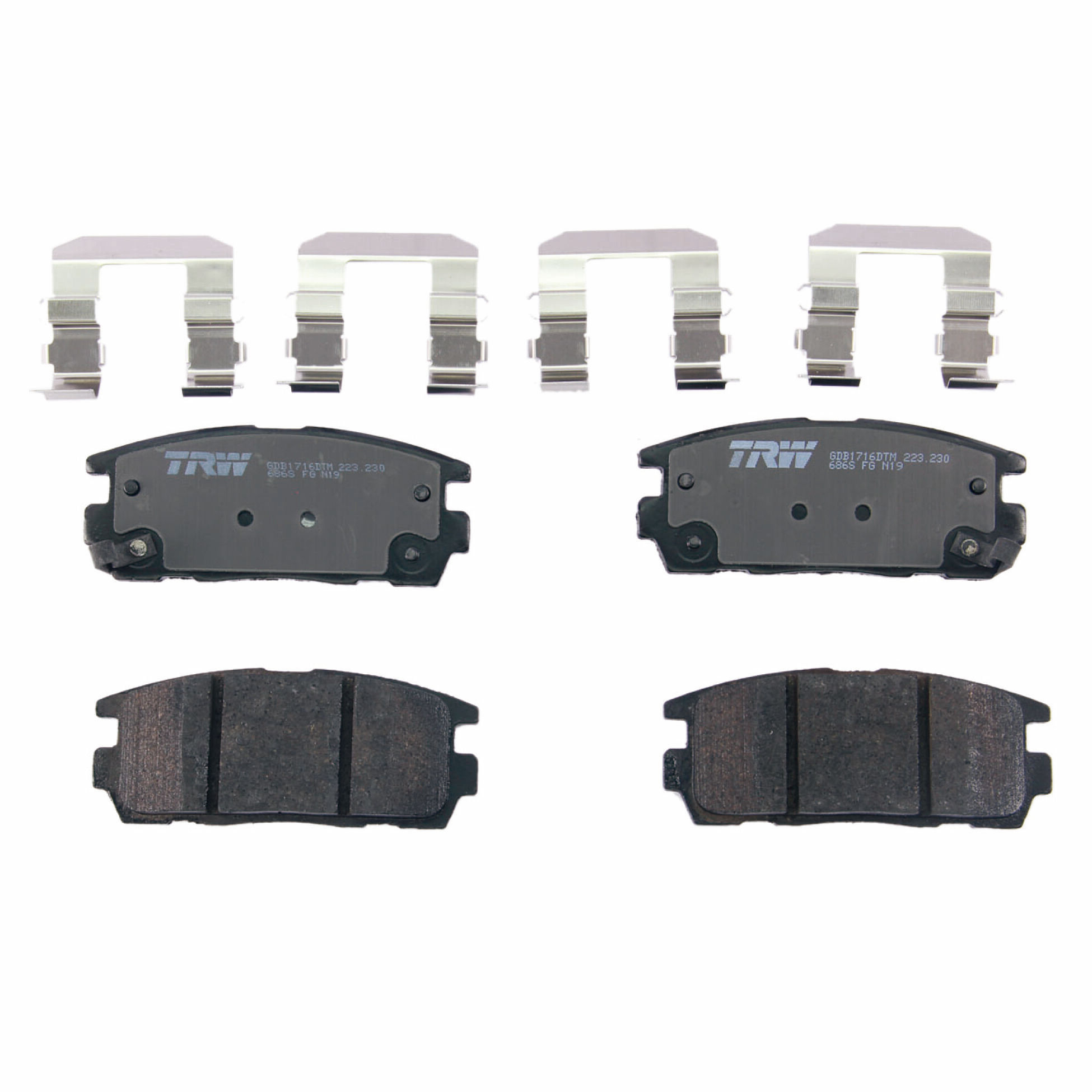 Balatas Ceramicas Traseras