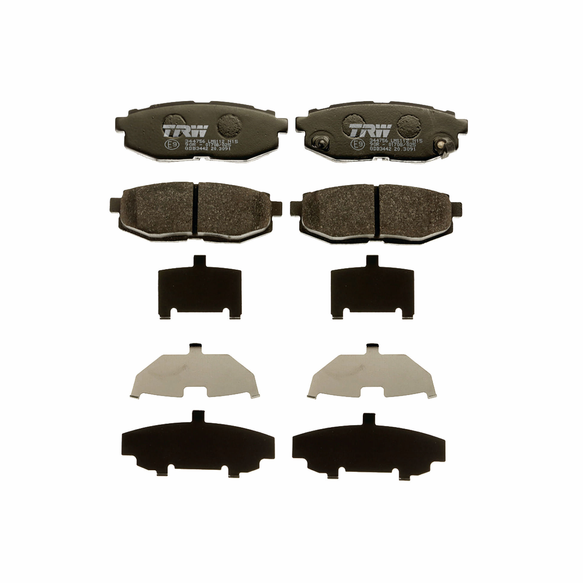 Balatas Ceramicas Traseras