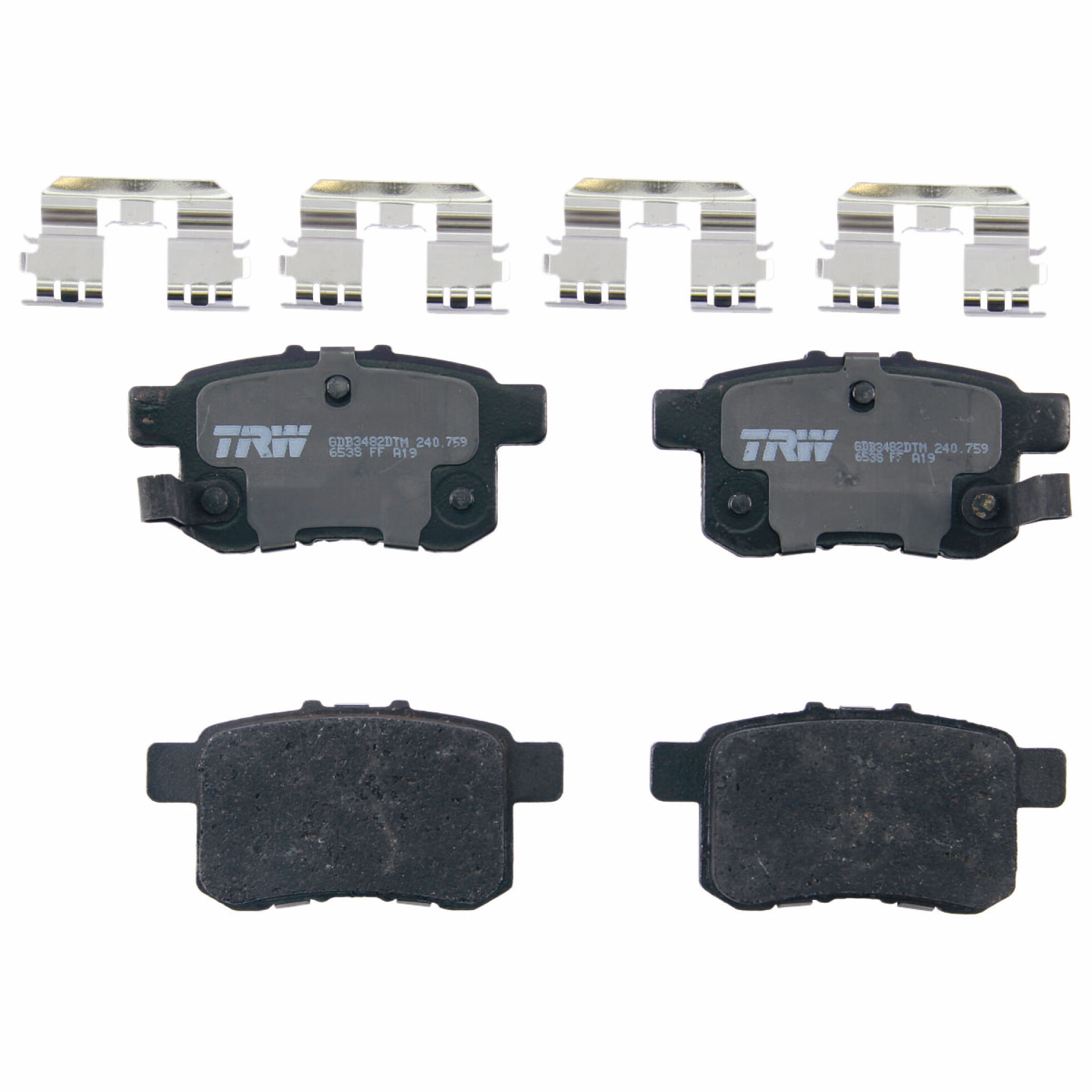 Balatas Ceramicas Traseras