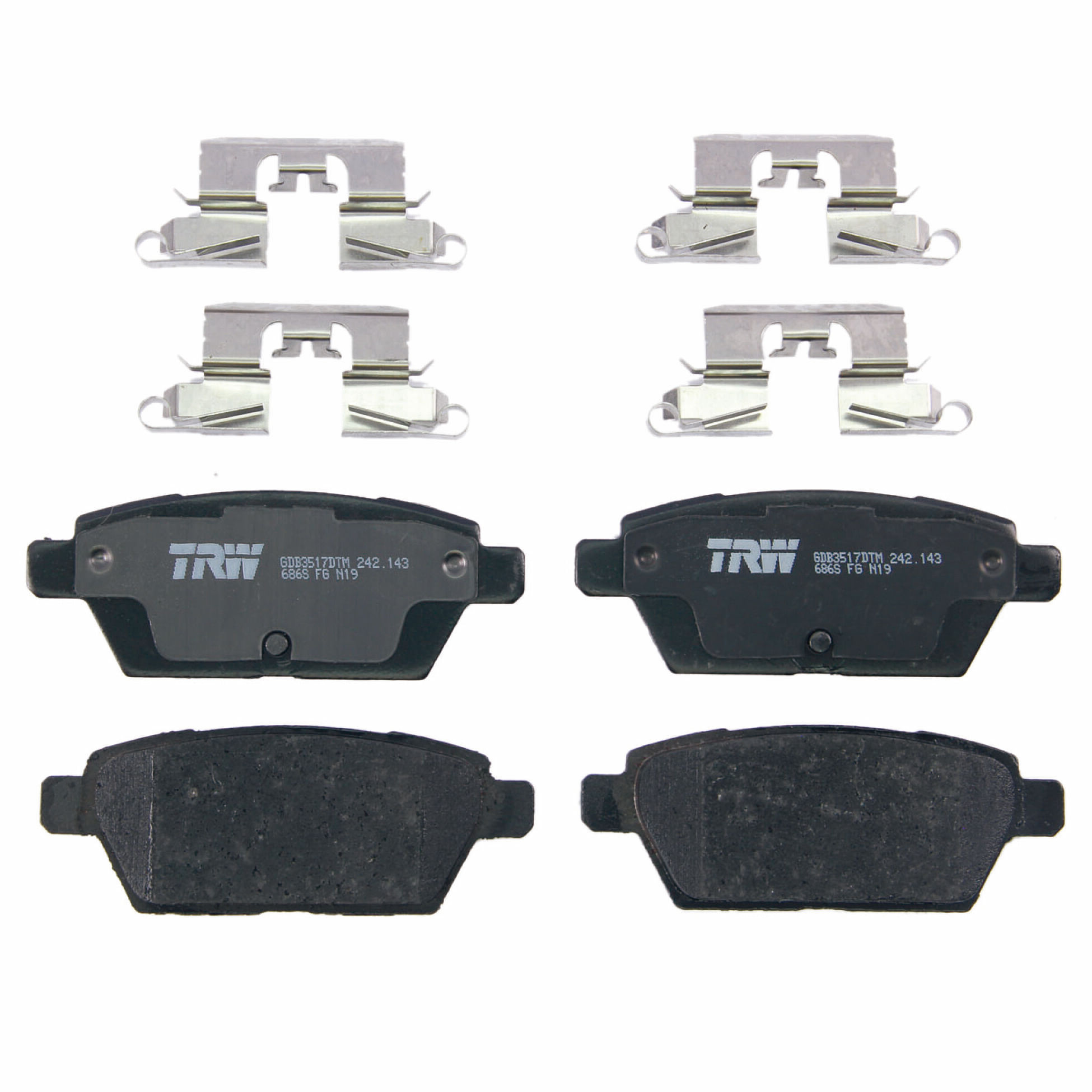 Balatas Ceramicas Traseras