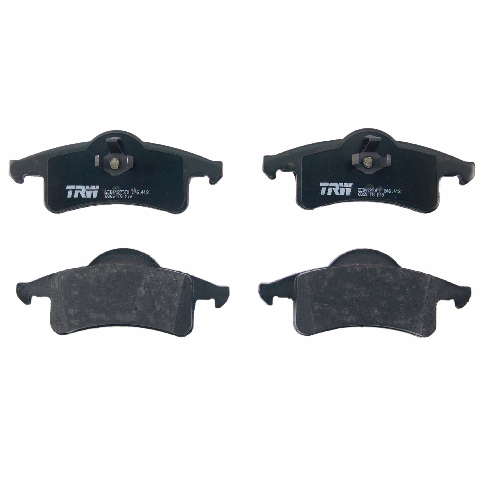 Balatas Ceramicas Traseras