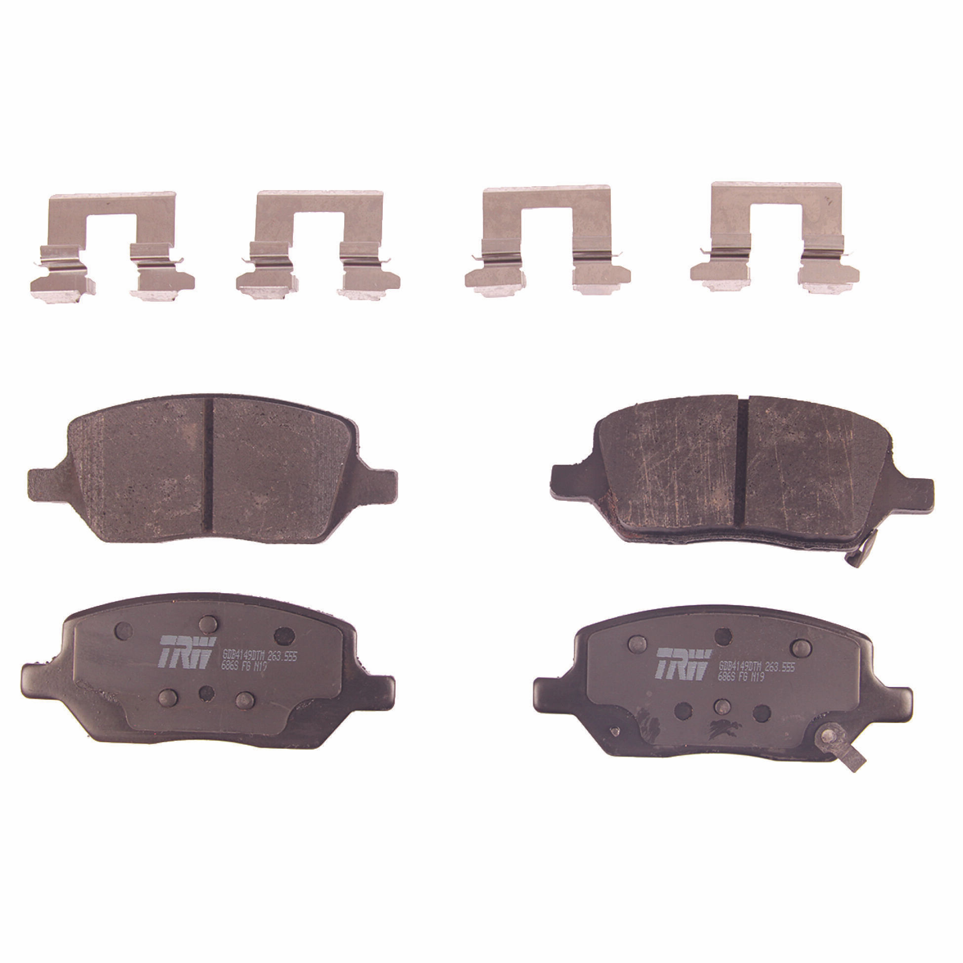 Balatas Ceramicas Traseras