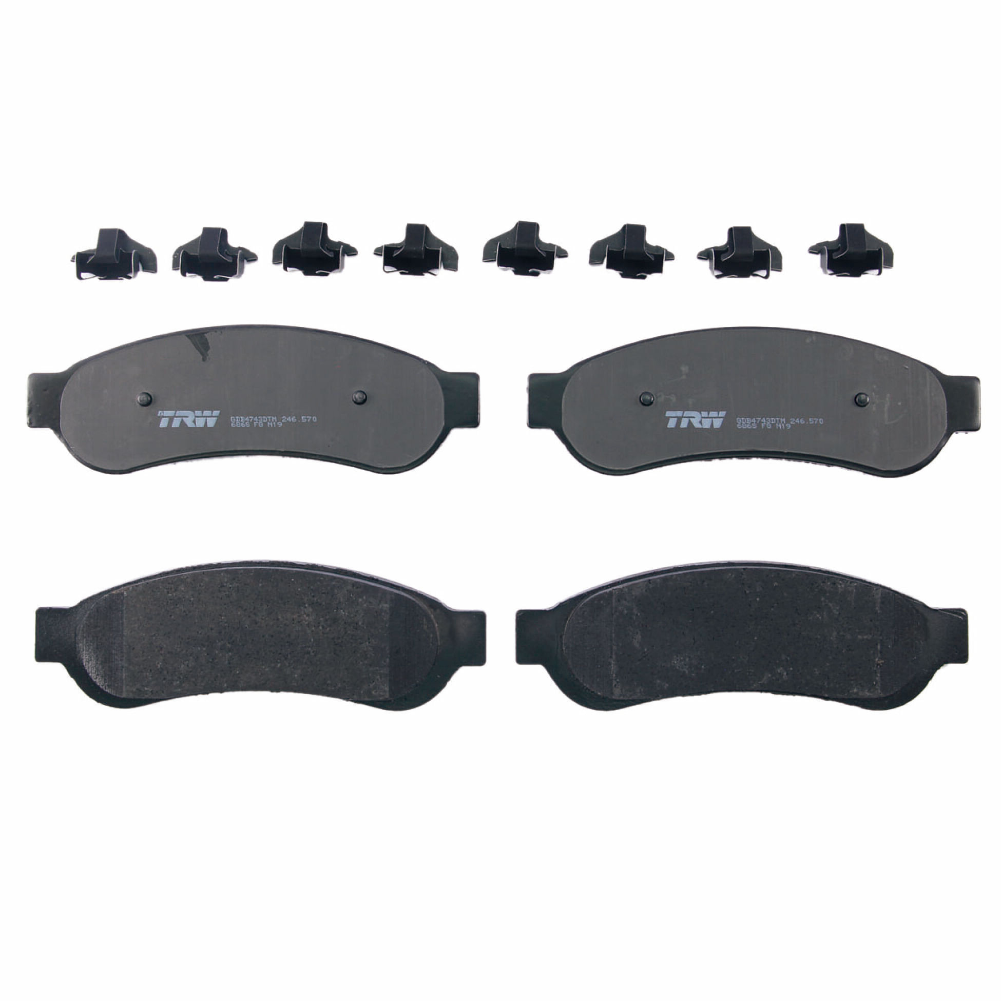 Balatas Ceramicas Traseras