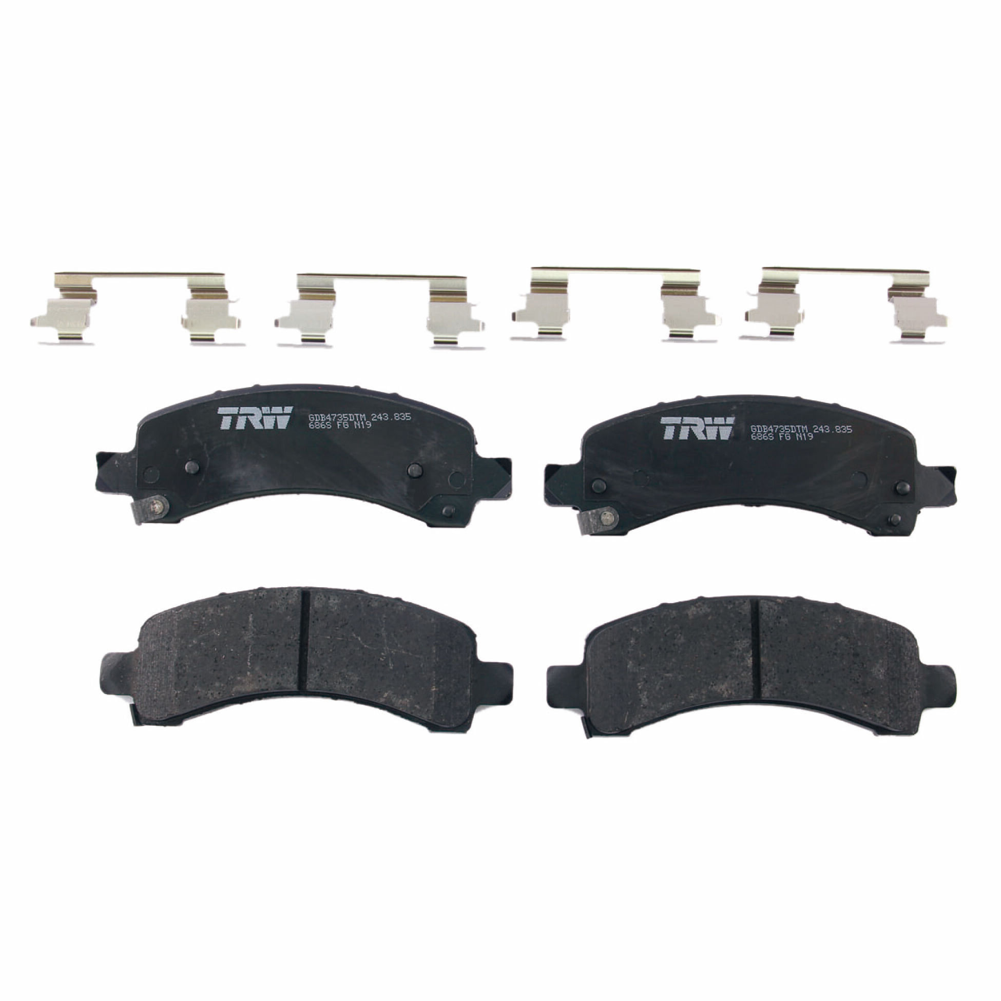 Balatas Ceramicas Traseras