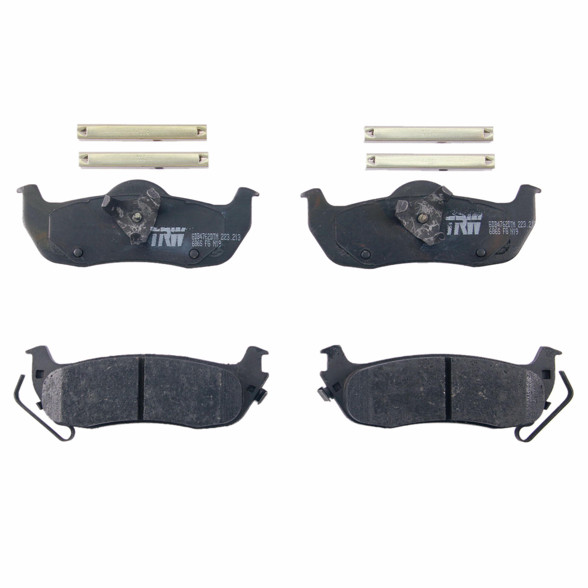 Balatas Ceramicas Traseras