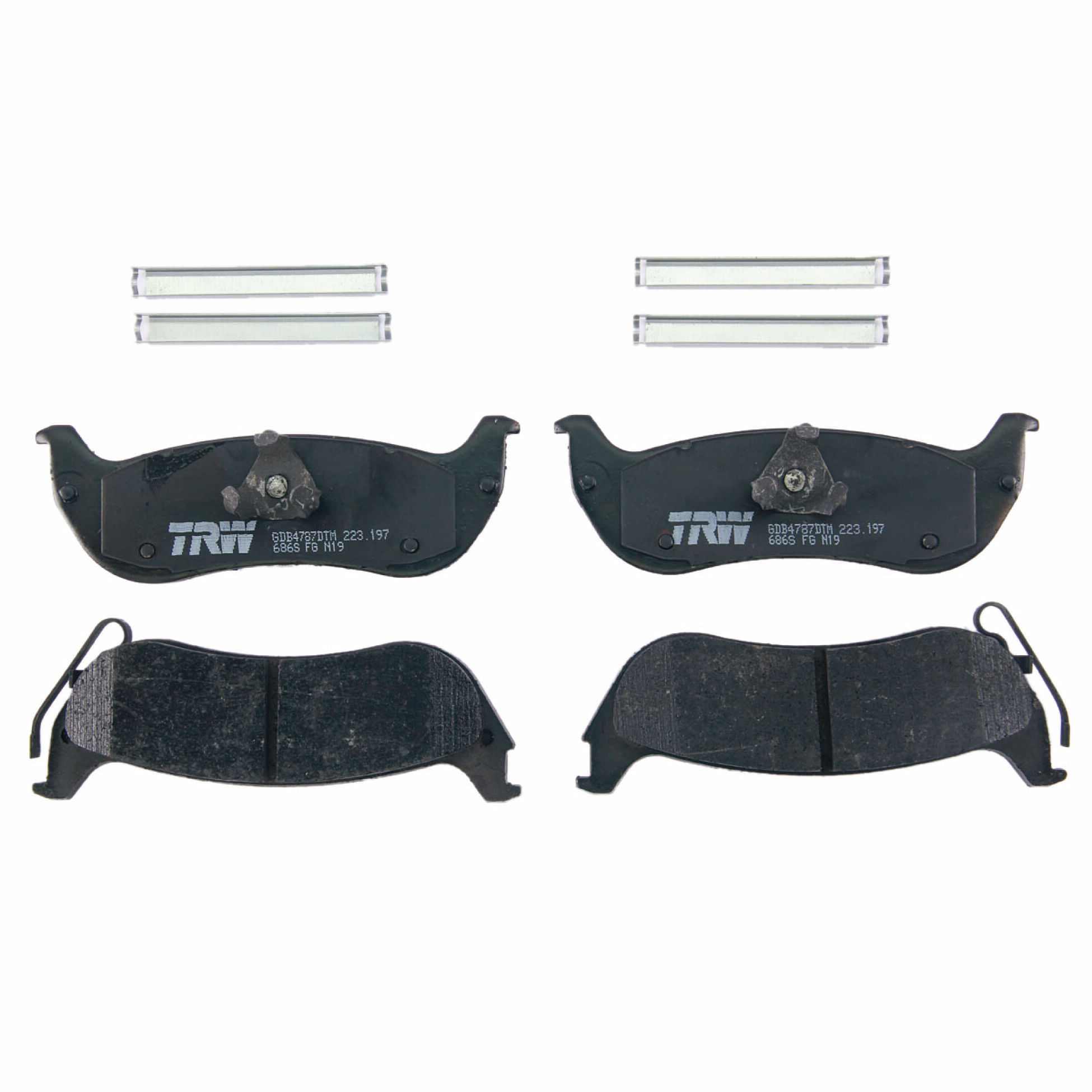 Balatas Ceramicas Traseras
