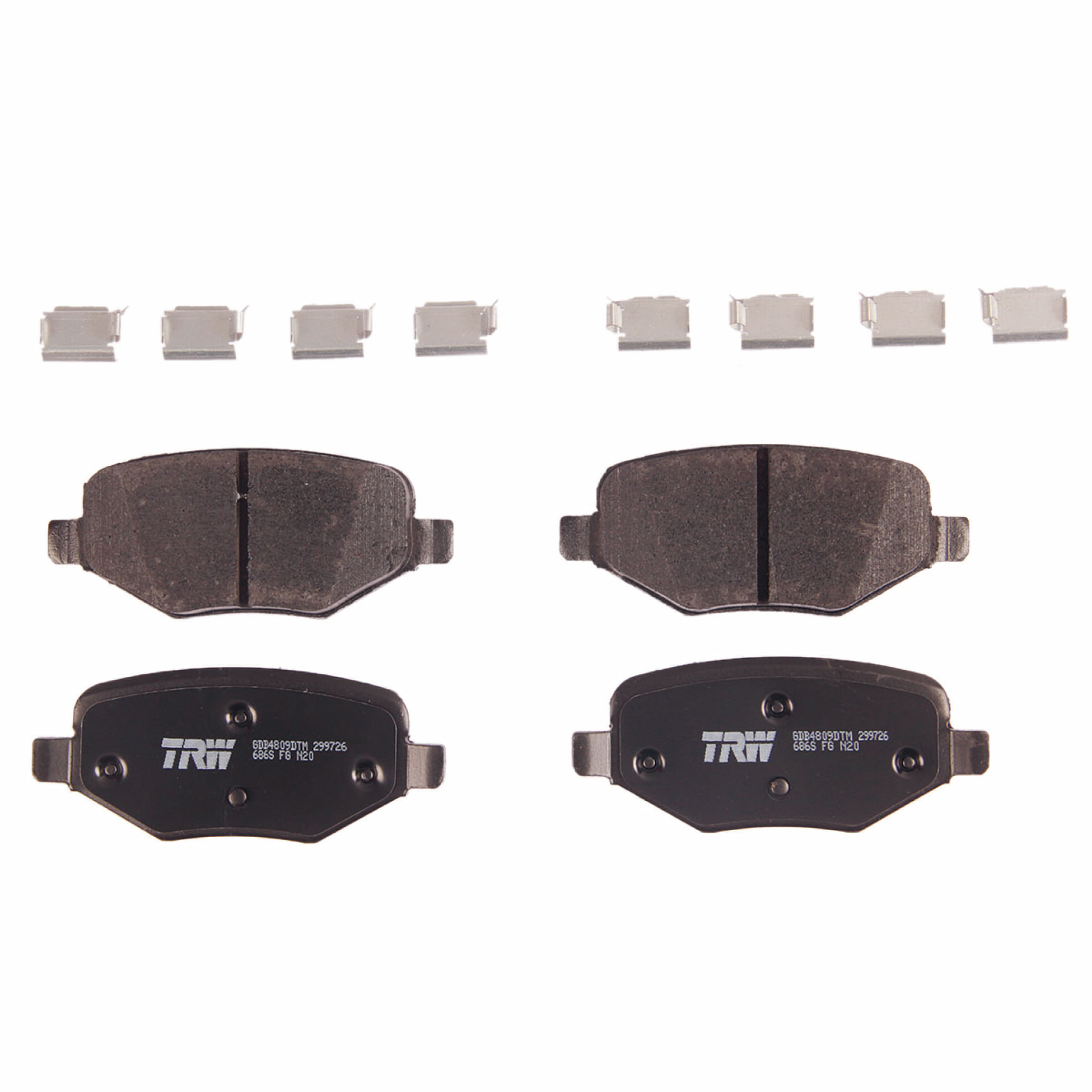 Balatas Ceramicas Traseras