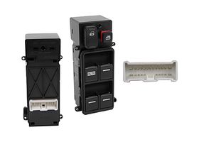 Control Para Cristal Negro 6 Teclas