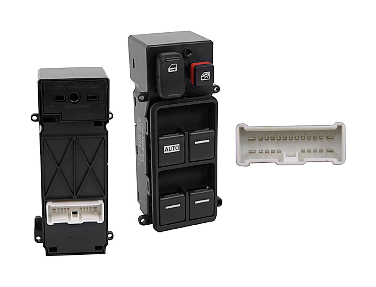 Control Para Cristal Negro 6 Teclas