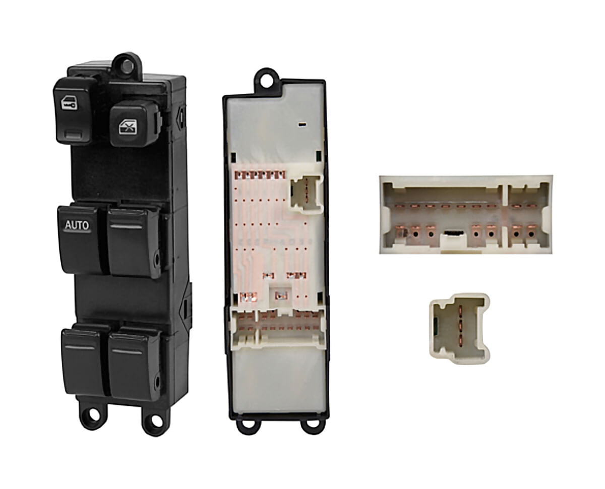 Control Para Cristal Negro 6 Teclas
