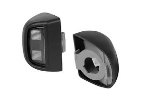 Cubierta Luz De Placa Negra Lado Conductor O Pasajero