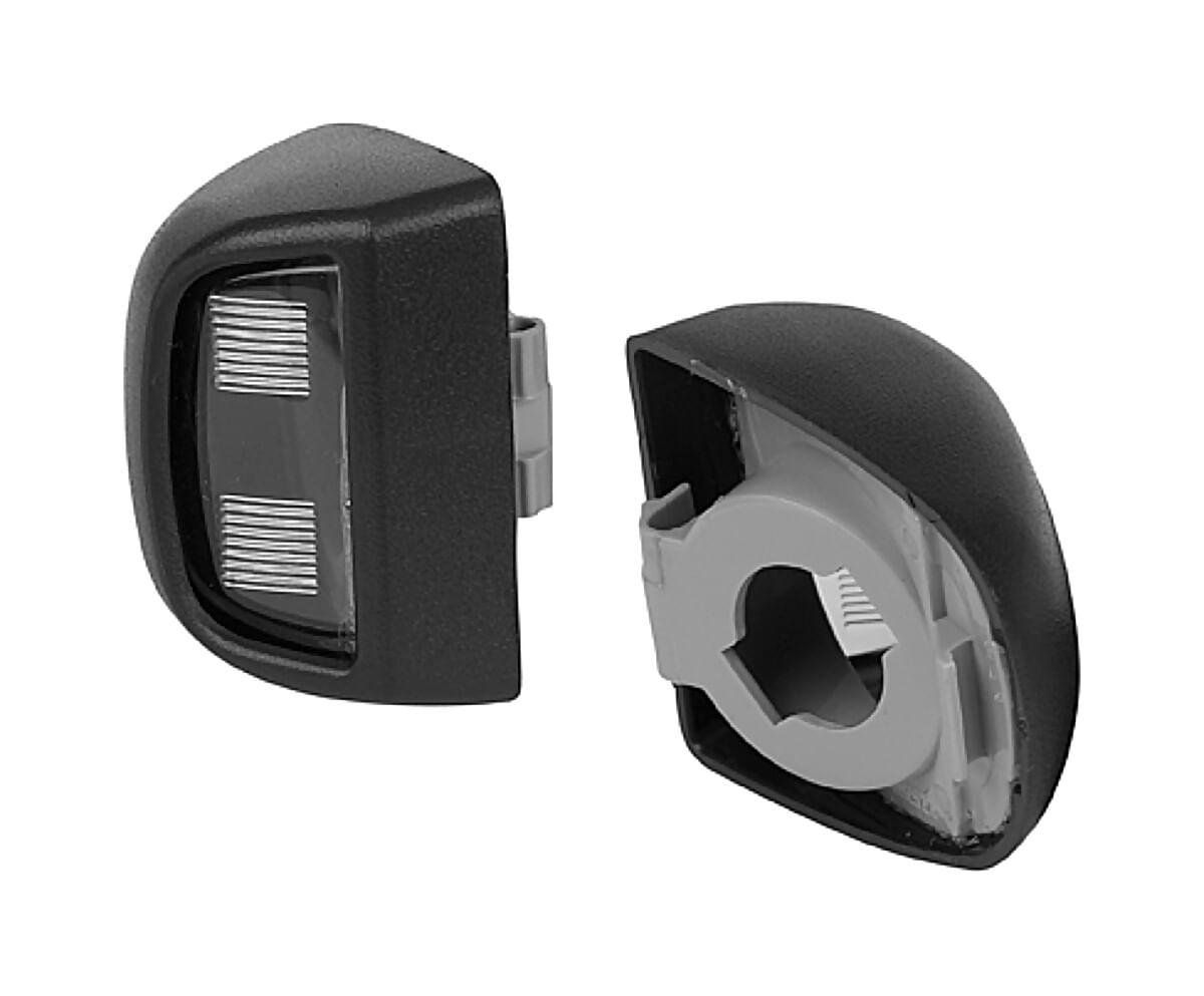 Cubierta Luz De Placa Negra Lado Conductor O Pasajero