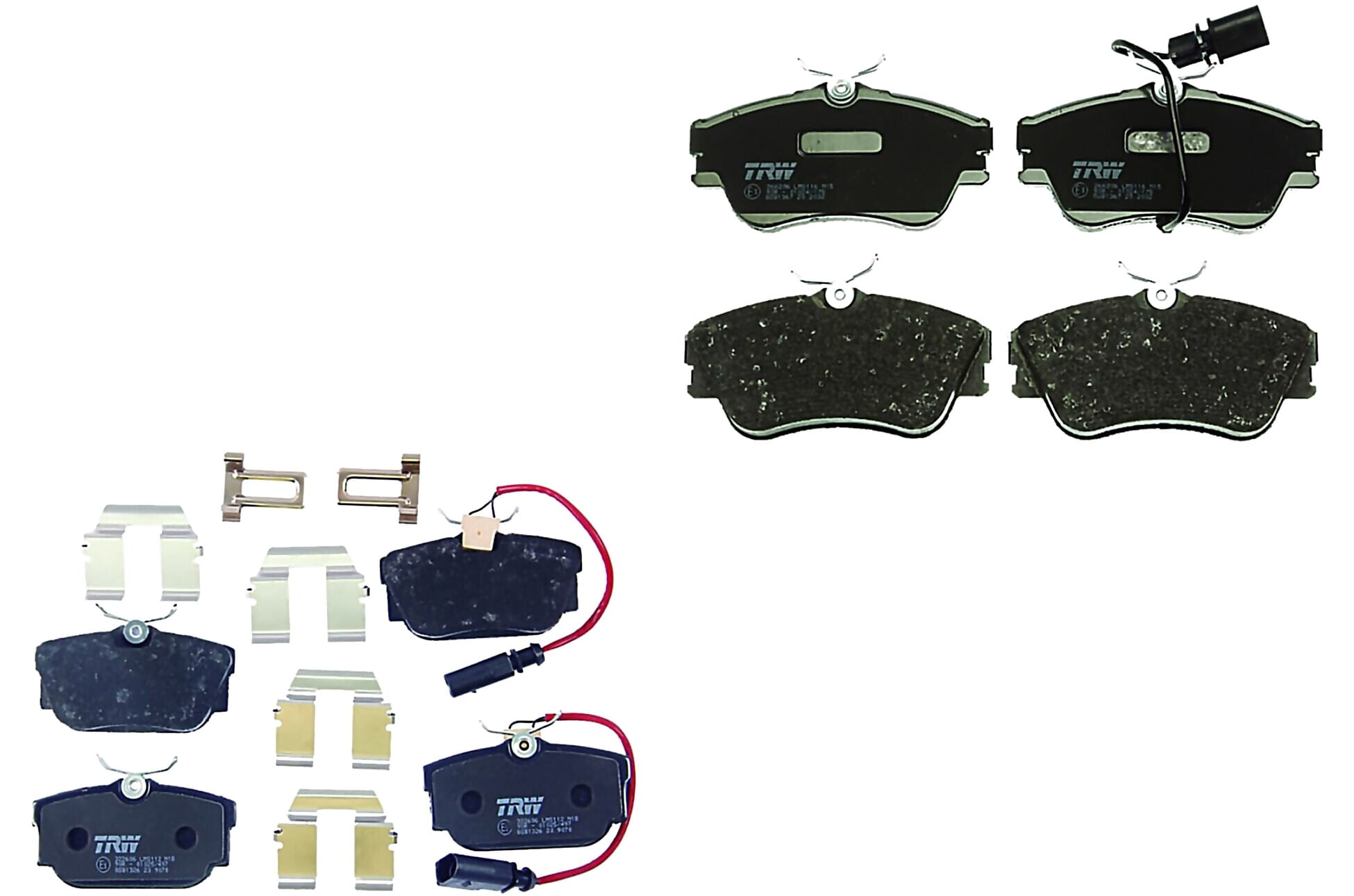 Kit De Balatas Bajos Metales Delanteras Y Traseras