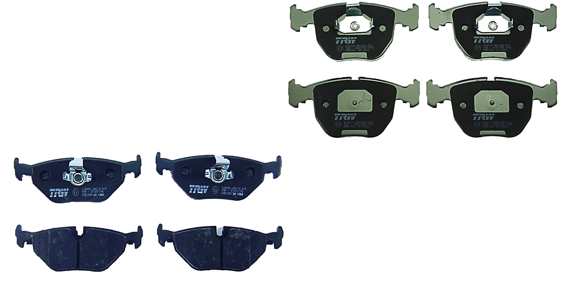 Kit De Balatas Bajos Metales Delanteras Y Traseras